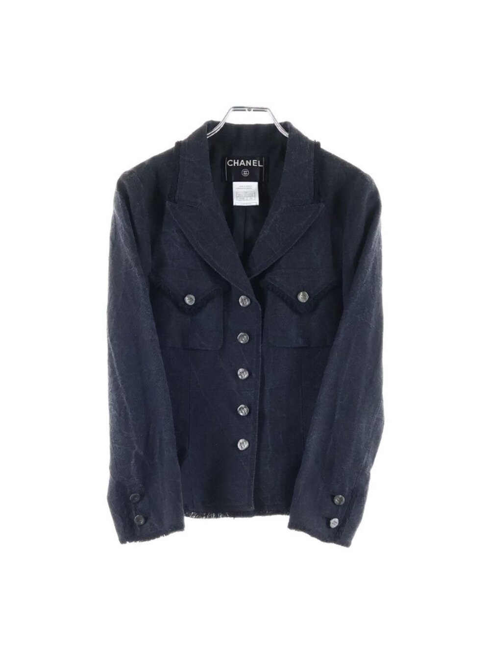 Chanel Denim Jacket 06P Black